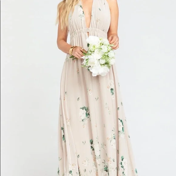 slim fit dress slacks Jasmine Halter Maxi Dress ~ Copper Luxe Satin XL main image 0